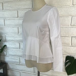 ZARA | Peplum Top